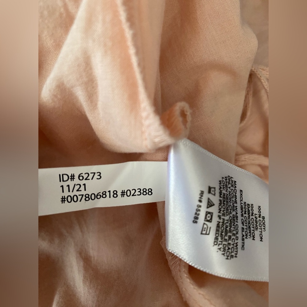 Express Light Pink Ruffle Mini Dress - Picture 7 of 8